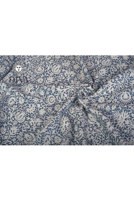 Слинг-шарф Diva Milano, Veneziano Eclipse со льном и шелком