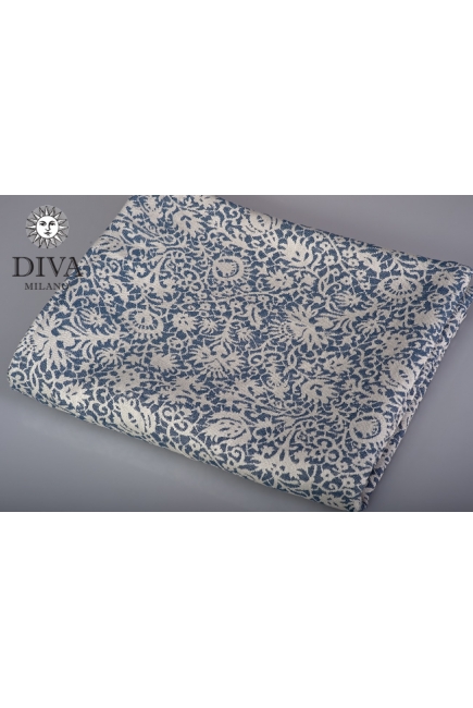 Слинг-шарф Diva Milano, Veneziano Eclipse со льном и шелком