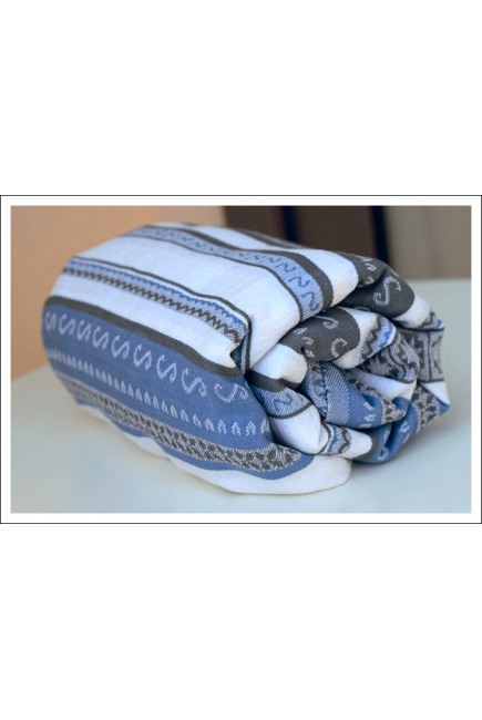 Слинг-шарф Ellevill Zara Tricolor Blue