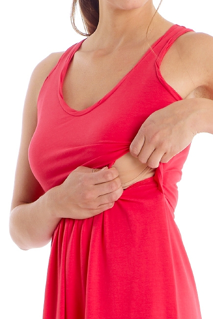 Платье для кормящих Must Have V-Neck Maxi, Amethyst