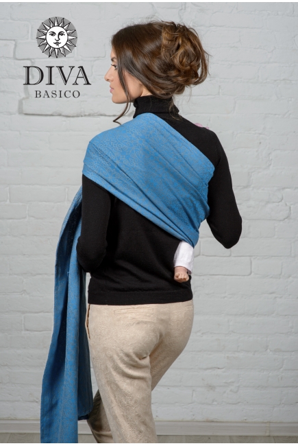 Слинг с кольцами Diva Basico, Zaffiro