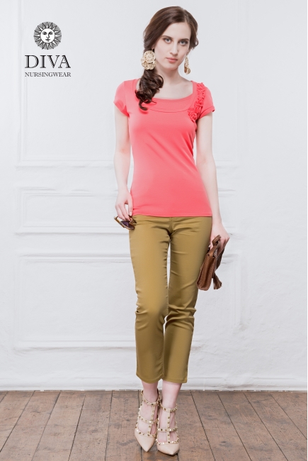 Топ для кормления Diva Nursingwear Dalia, цвет Corallo