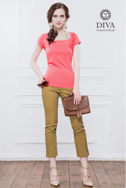 Топ для кормления Diva Nursingwear Dalia, цвет Corallo