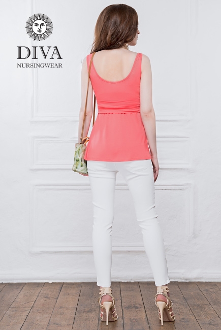 Топ для кормящих и беременных Diva Nursingwear Alba, цвет Limone