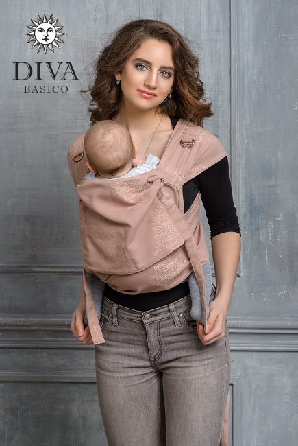 Май-слинг Diva Basico, Aurora с капюшоном