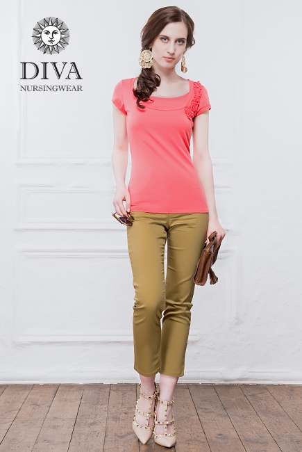 Топ для кормления Diva Nursingwear Dalia, цвет Corallo