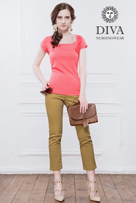 Топ для кормления Diva Nursingwear Dalia, цвет Corallo
