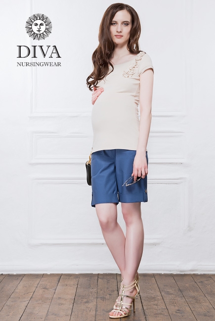 Шорты для беременных и родивших Diva Nursingwear Deborah, Notte