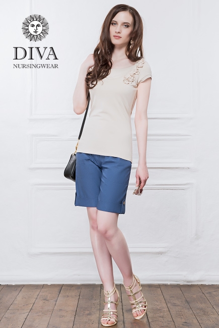 Шорты для беременных и родивших Diva Nursingwear Deborah, Notte
