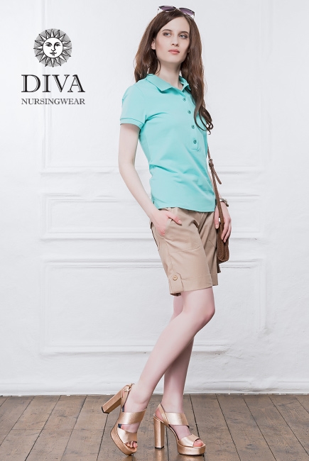 Шорты для беременных и родивших Diva Nursingwear Deborah, Grano