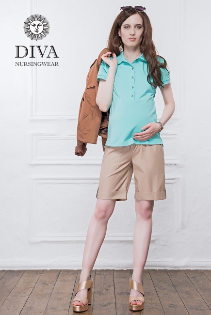 Шорты для беременных и родивших Diva Nursingwear Deborah, Grano