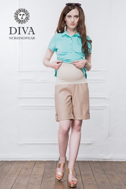 Шорты для беременных и родивших Diva Nursingwear Deborah, Grano