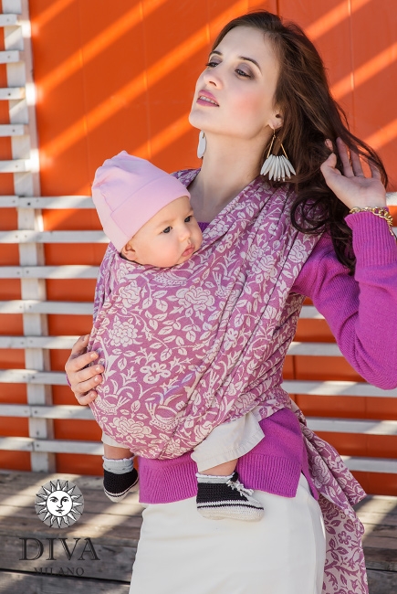 Слинг-шарф Diva Milano, Rose Rosa