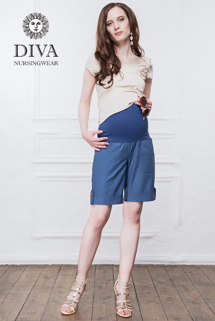 Шорты для беременных и родивших Diva Nursingwear Deborah, Notte