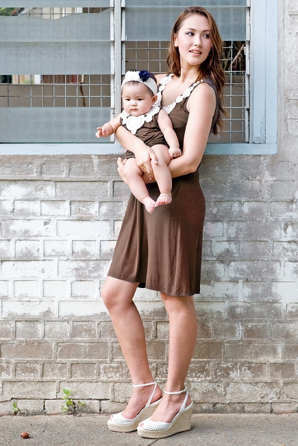 Боди Zahra Applique для малыша, коричневый