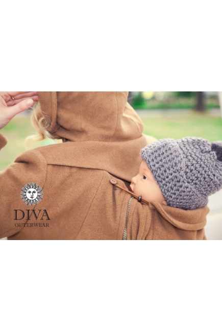 Слингопальто демисезонное Diva Outerwear Camello