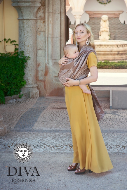 Слинг-шарф Diva Essenza, Moka Linen