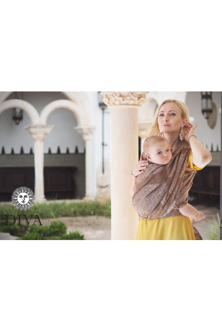 Слинг-шарф Diva Essenza, Moka Linen