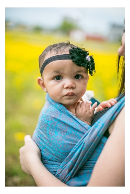 Слинг-шарф Ellevill Paisley Vulcano