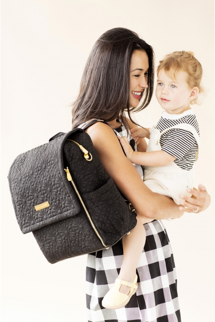 Сумка для коляски Petunia Boxy Backpack: Bedford Avenue Stop