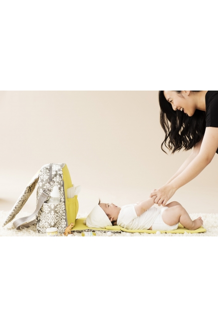 Сумка для коляски Petunia Boxy Backpack: Breakfast in Berkshire