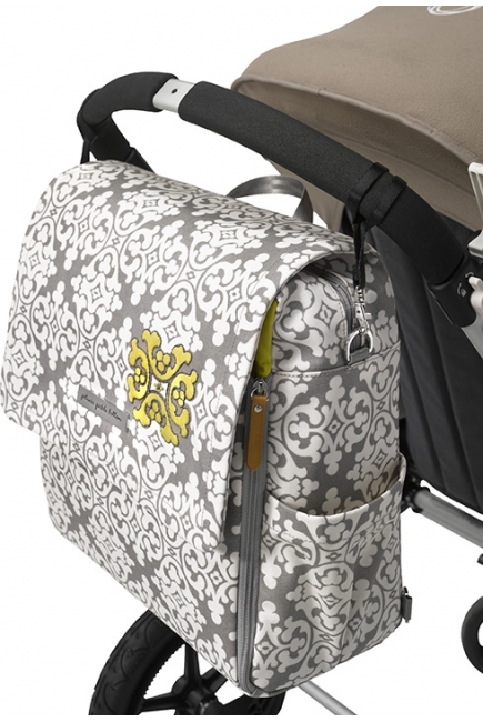 Сумка для коляски Petunia Boxy Backpack: Bedford Avenue Stop