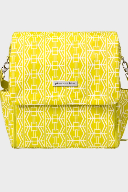 Сумка для мамы Petunia Boxy Backpack: Electric Citrus