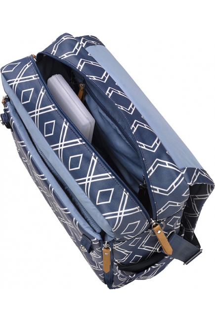 Сумка для мамы Petunia Boxy Backpack: Indigo