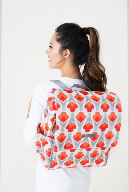 Сумка для мамы Petunia Boxy Backpack: Brittany Blooms