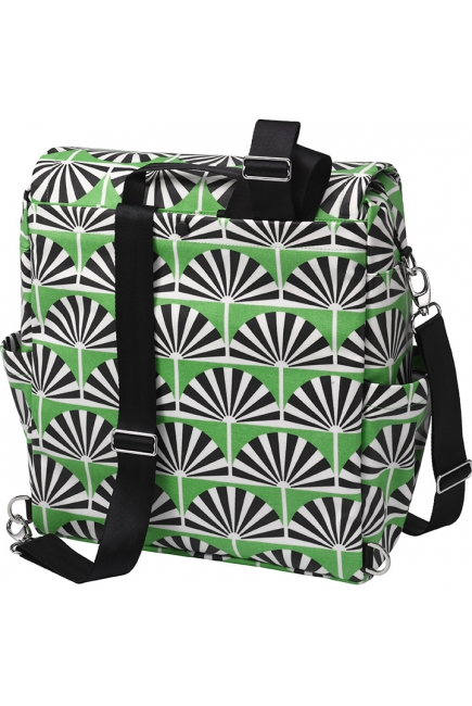 Сумка для мамы Petunia Boxy Backpack: Playful Palm Springs