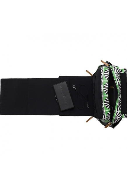 Сумка для мамы Petunia Boxy Backpack: Playful Palm Springs