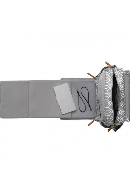 Сумка для коляски Petunia Boxy Backpack: Quartz