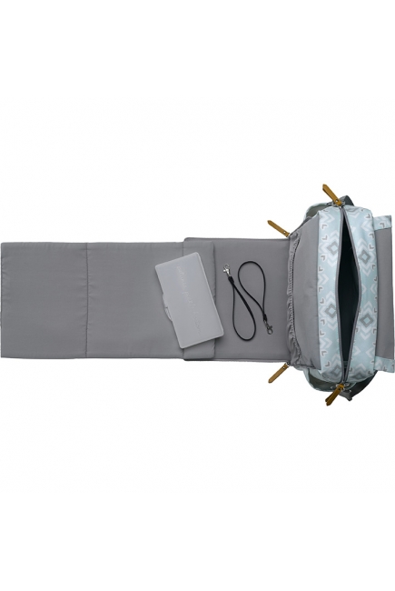 Сумка для мамы Petunia Boxy Backpack: Sleepy San Sebastian