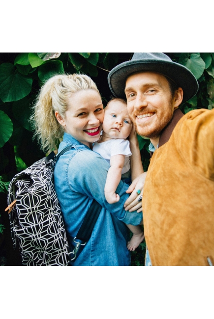 Сумка для коляски Petunia Boxy Backpack: Constellation