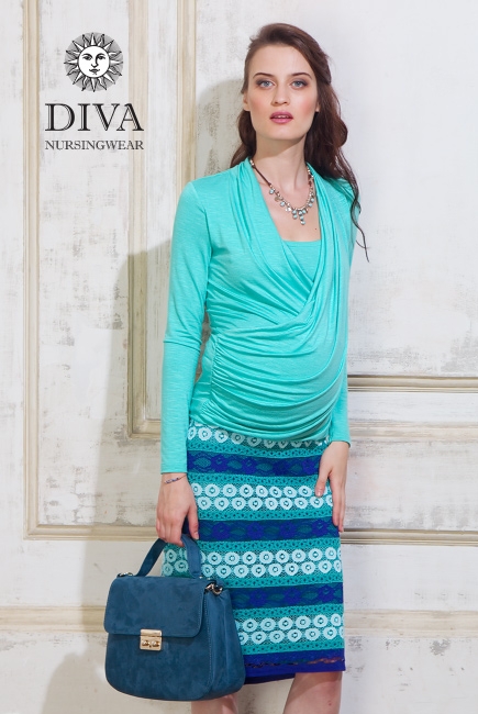 Топ для кормящих и беременных Diva Nursingwear Denila, Menta
