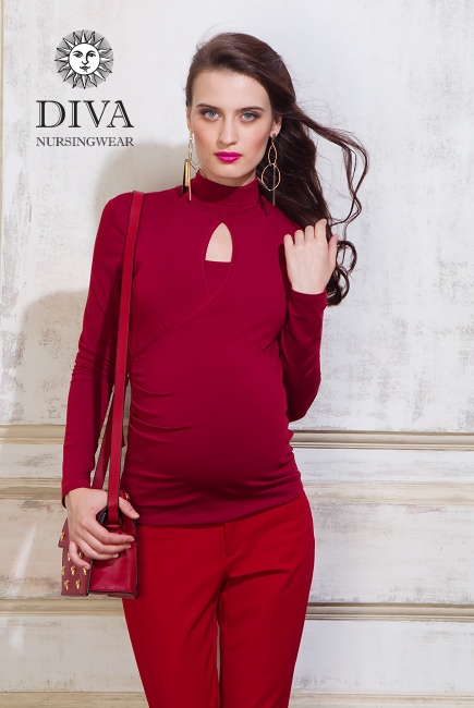 Топ для кормящих и беременных Diva Nursingwear Maura, Berry