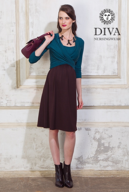 Платье для кормящих и беременных Diva Nursingwear Ornella, Libellula