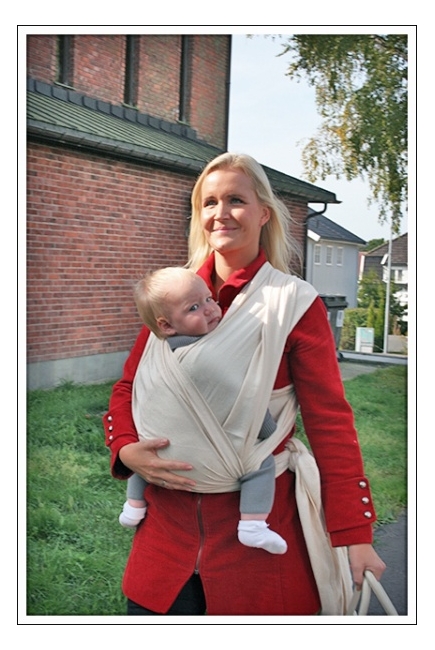 Слинг-шарф Ellevill Paisley Naturell