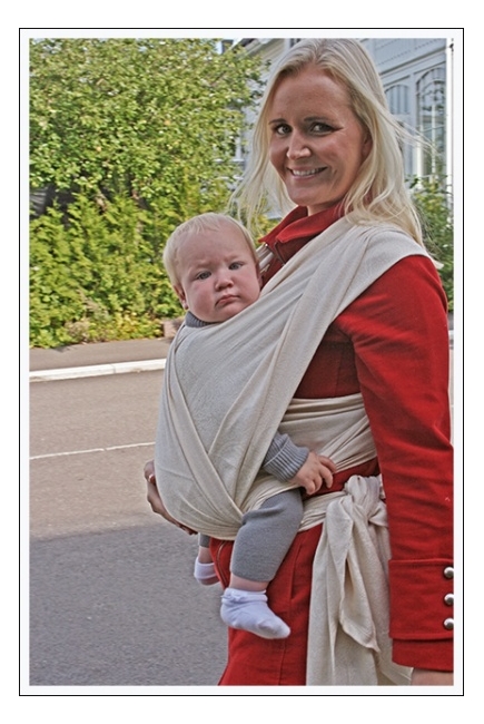 Слинг-шарф Ellevill Paisley Naturell