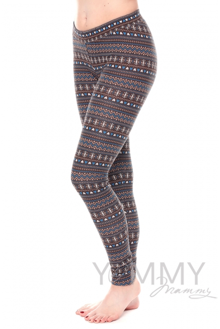 Комплект для дома бежевый с принтом сердечки