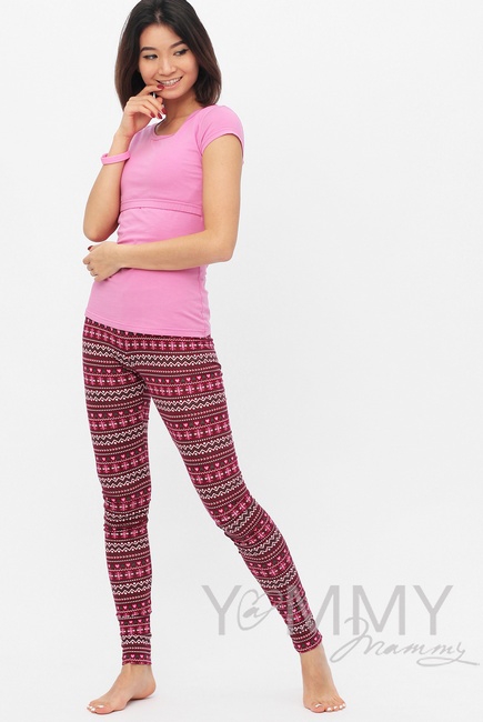 Комплект для дома орхидея с принтом сердечки