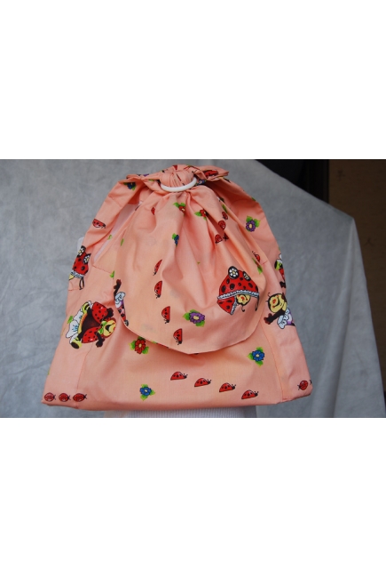 Игрушечный слинг с кольцами Баюшка, божьи коровки