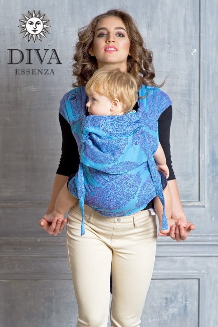 Май-слинг Diva Essenza Celeste, размер Toddler