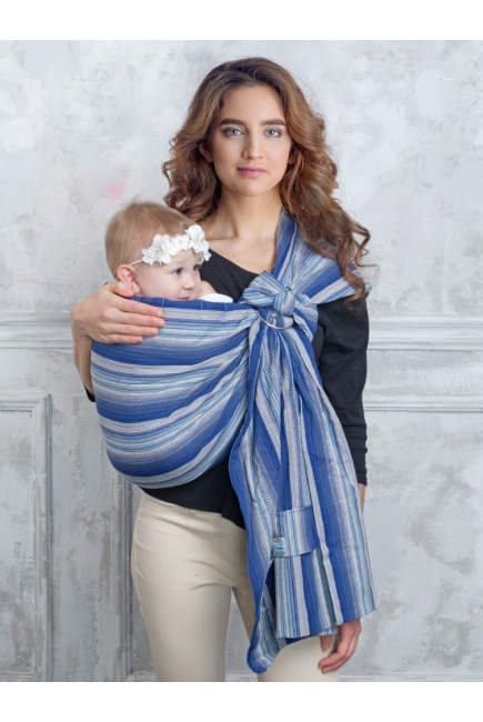 Слинг с кольцами Баюшка двуслойный, Колосок