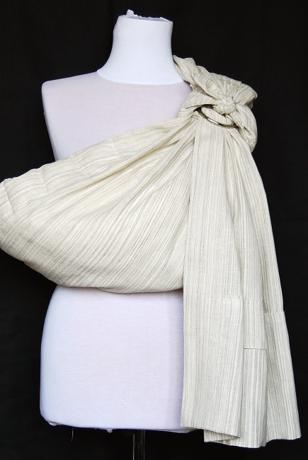 Слинг с кольцами Баюшка однослойный, полоски