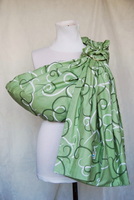 Слинг с кольцами Баюшка двуслойный, Росточки