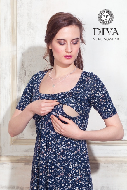 Платье для кормящих и беременных Diva Nursingwear Stella Maxi, Pastorale