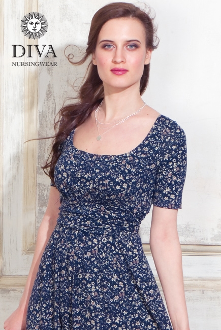 Платье для кормящих и беременных Diva Nursingwear Stella Maxi, Pastorale