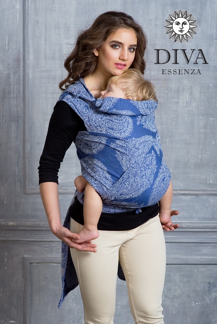 Май-слинг Diva Essenza, Azzurro, размер Toddler