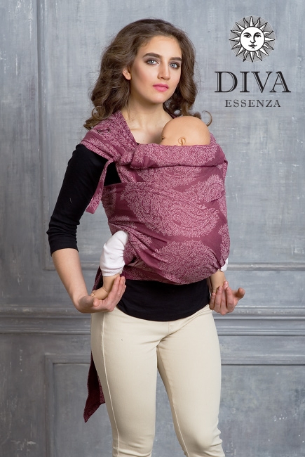 Май-слинг Diva Essenza, Berry, размер Toddler